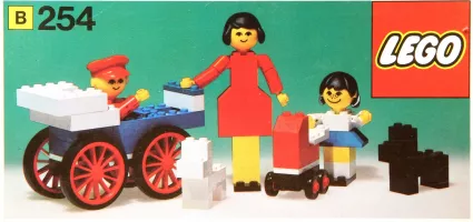 Set LEGO Building Set with People 254 Family