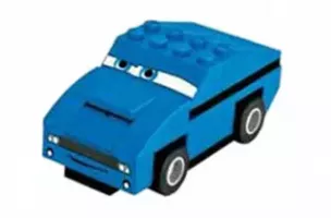 Set  LEGO Cars TORQUE Rod 'Torque' Redline