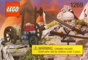 Set LEGO Castle 1269 White Ninja