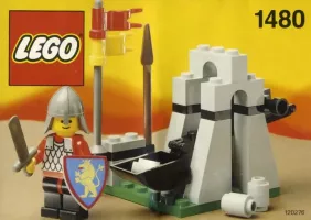Set LEGO Castle 1480 King's Catapult