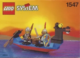 Set LEGO Castle 1547 Black Knights Boat