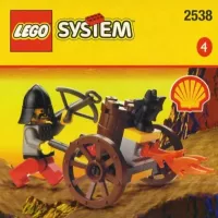 Set LEGO Castle 2538 Fire-Cart