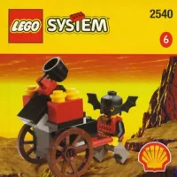Set LEGO Castle 2540 Catapault Cart