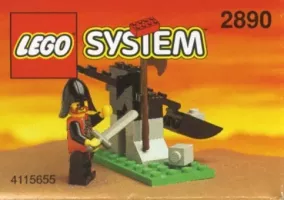 Set LEGO Castle 2890 Stone Bomber