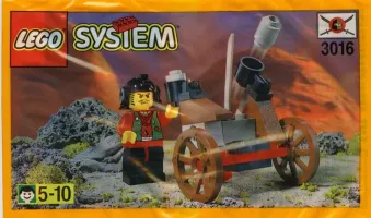 Set LEGO Castle 3016 Master and Heavy Gun