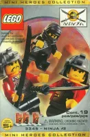 Set LEGO Castle 3345 Three Minifig Pack - Ninja #2