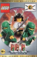 Set LEGO Castle 3346 Three Minifig Pack - Ninja #3