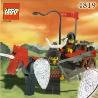 Set LEGO Castle 4819 Bulls' Attack Wagon