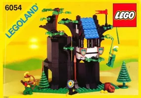 Set LEGO Castle 6054 Forestmen's Hideout