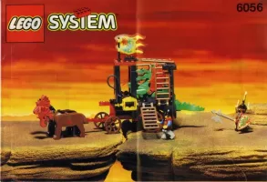 Set LEGO Castle 6056 Dragon Wagon