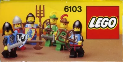 Set  LEGO Castle 6103 Castle Mini Figures