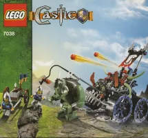 Set LEGO Castle 7038 Troll Assault Wagon