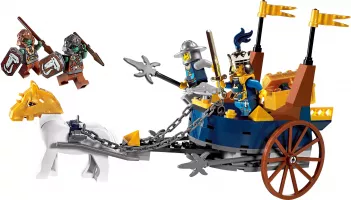 Set LEGO Castle 7078 King's Battle Chariot