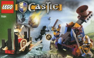 Set LEGO Castle 7091 Knight's Catapult Defense