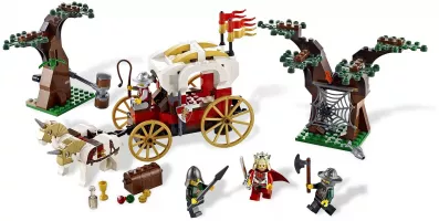 Set LEGO Castle 7188 King's Carriage Ambush
