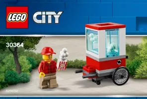Set  LEGO City 30364 Popcorn Cart