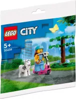 Set LEGO City 30639 Dog Park and Scooter