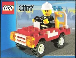 Set  LEGO City 5532 Fire Car