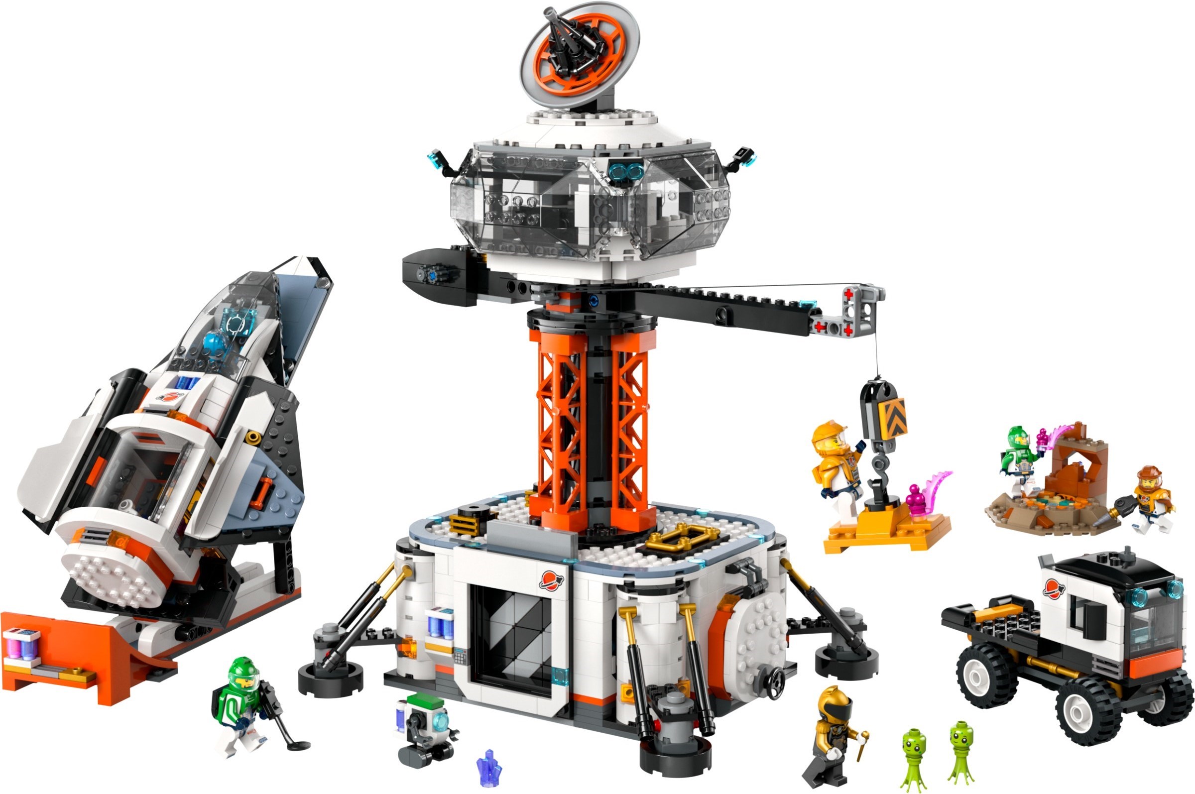 LEGO City - Le camion tout-terrain et le bateau des pompiers - 7213