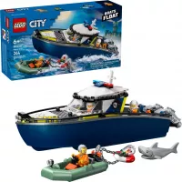 Lego City 60456 La course-poursuite en bateau de police