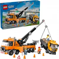 Lego City 60467 Le remorqueur avec grue pour poids lourd