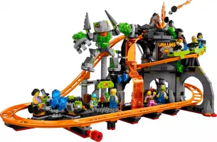 Set  LEGO City 60501 Le parc d'attractions de Lava Land