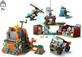 Set LEGO City 60691 Jungle Explorer Base Camp