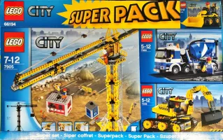 Set LEGO City 66194 City Super Pack