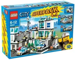 Set LEGO City 66257 City Police Super Pack 4-in-1