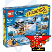 Set LEGO City 66306 City Super Pack 3 in 1