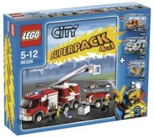 Set LEGO City 66326 City Super Pack 4 in 1