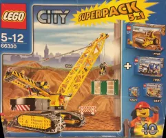 Set LEGO City 66330 City Super Pack 5 in 1
