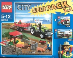Set LEGO City 66358 City Super Pack 3 in 1