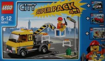 Set LEGO City 66362 City Super Pack 4 in 1