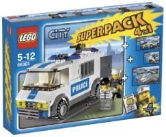 Set LEGO City 66363 City Super Pack 4 in 1