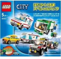 Set LEGO City 66451 City Traffic Super Pack 4-in-1