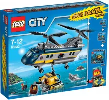 Set LEGO City 66522 Deep Sea Explorers Super Pack 4-in-1