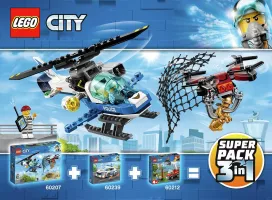 Set LEGO City 66619 Super Pack 3-in-1