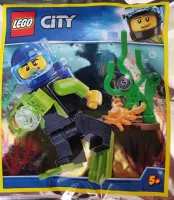 Set  LEGO City 951901 Police Officer and Jet