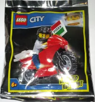 Set  LEGO City 951909 Pizza Delivery Biker