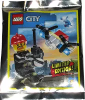Set  LEGO City 952002 Fireman and Drone