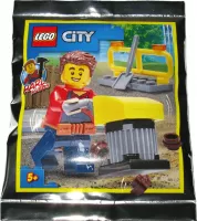 Set  LEGO City 952018 Harl Hubbs with Tamping Rammer