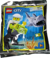 Set  LEGO City 952019 Scuba Diver and Shark