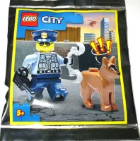 Set  LEGO City 952109 Policeman and dog