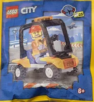 Set  LEGO City 952306 Airport Worker with Service Car