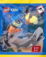 Set  LEGO City 952503 Diver with Robot and Shark