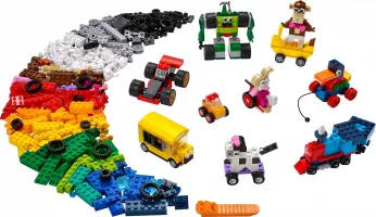 Set LEGO Classic 11014 Bricks and Wheels