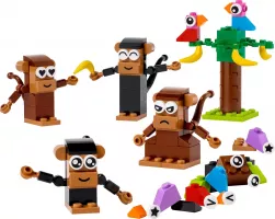 Set LEGO Classic 11031 Creative Monkey Fun