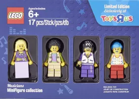 Set LEGO Collectable Minifigures 5004421 Musicians minifigure collection
