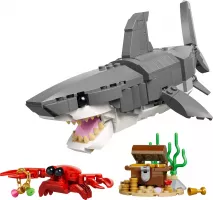 Set  Lego Creator 31381 Le redoutable requin et le coffre au trésor